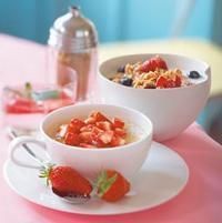 Porridge aux fruits rouges Porridge aux fruits rouges