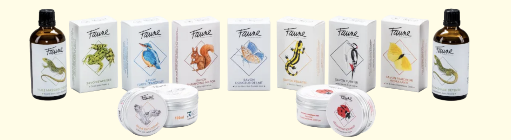 FAUNE COSMÉTIQUES NATURELS